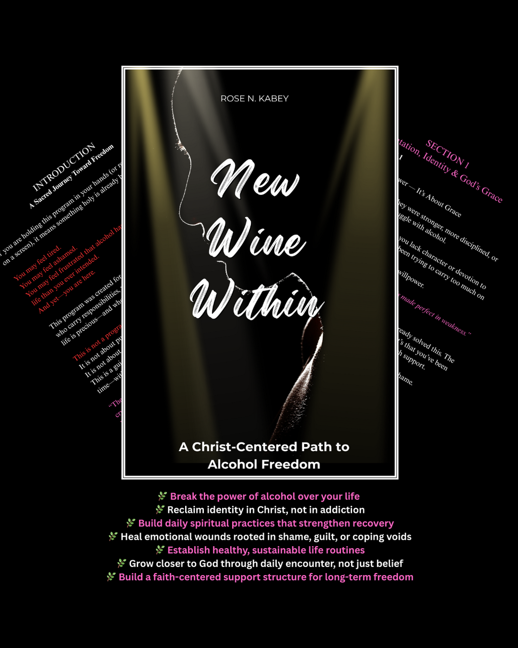 "New Wine Within" 30 Day Faith-Based Alcohol Freedom Program